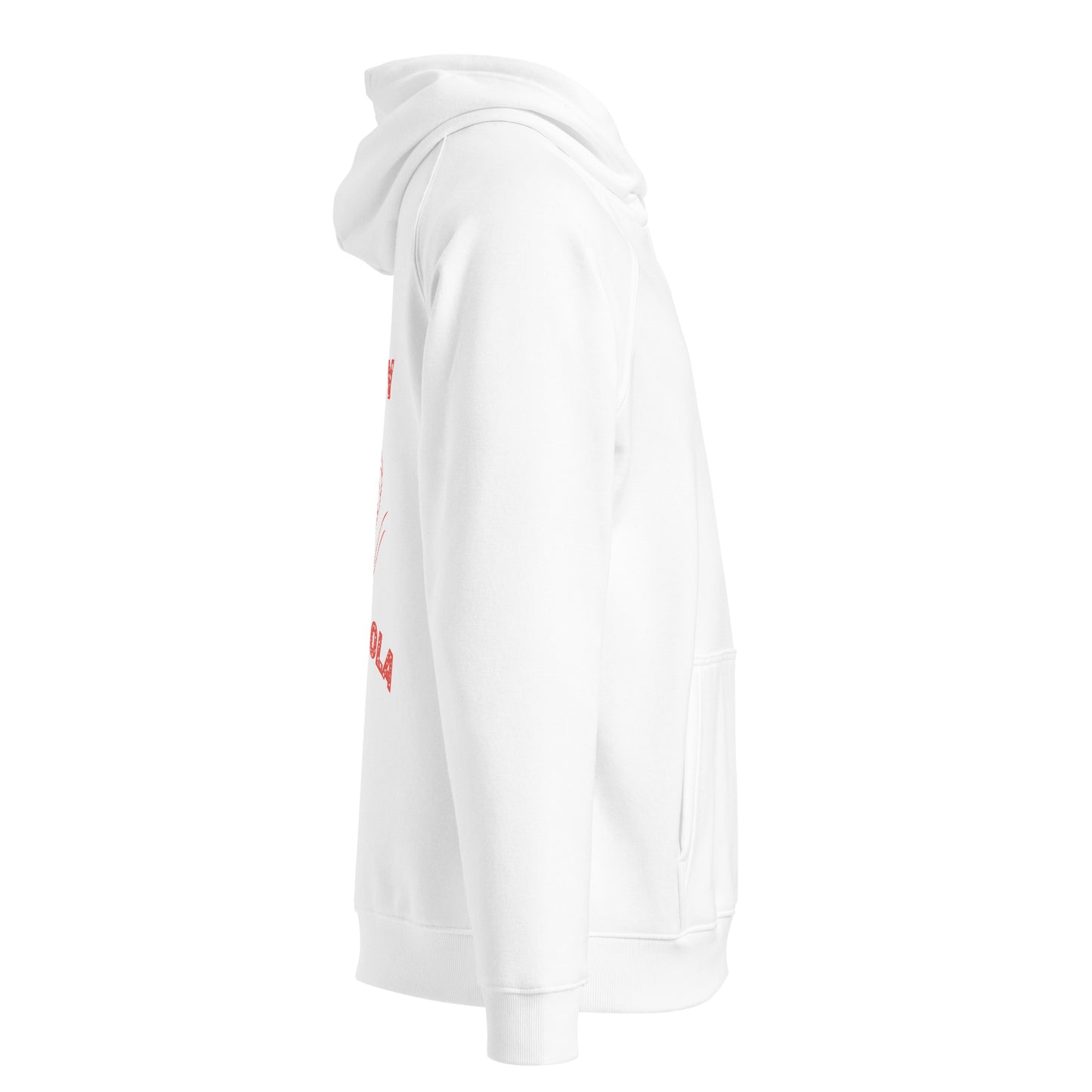 Shrimply Love Unisex Hoodie - Back Design