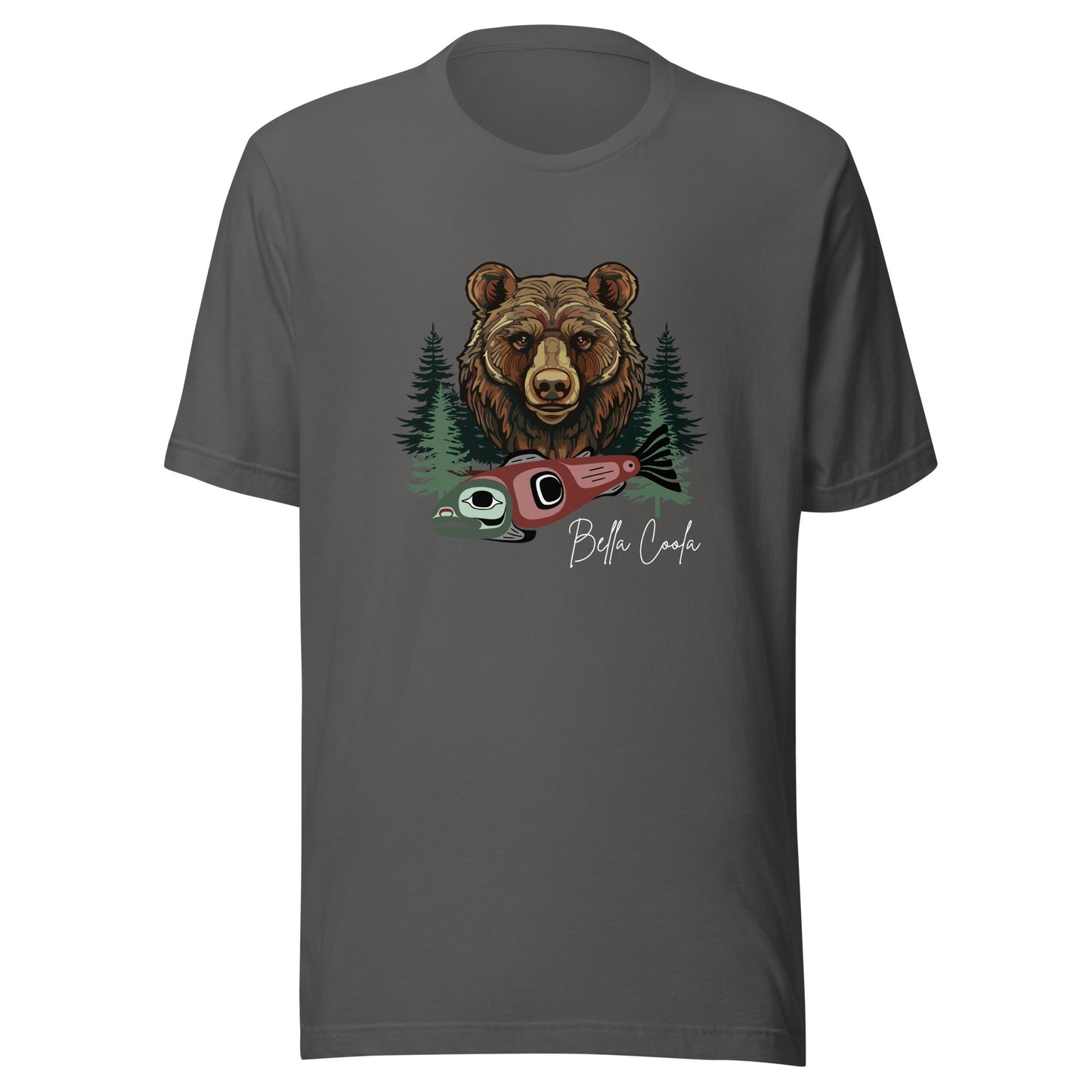 Grizzly & Salmon Tee