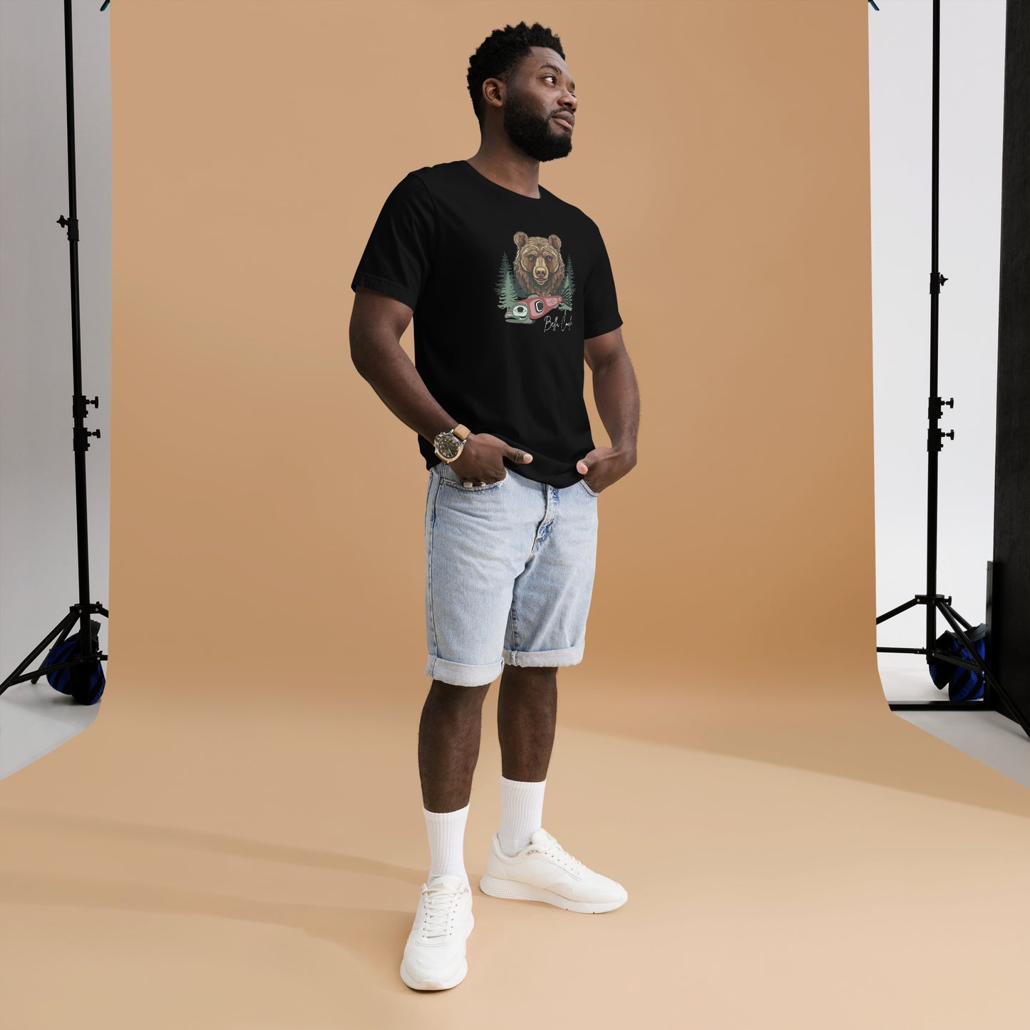 Grizzly & Salmon Tee