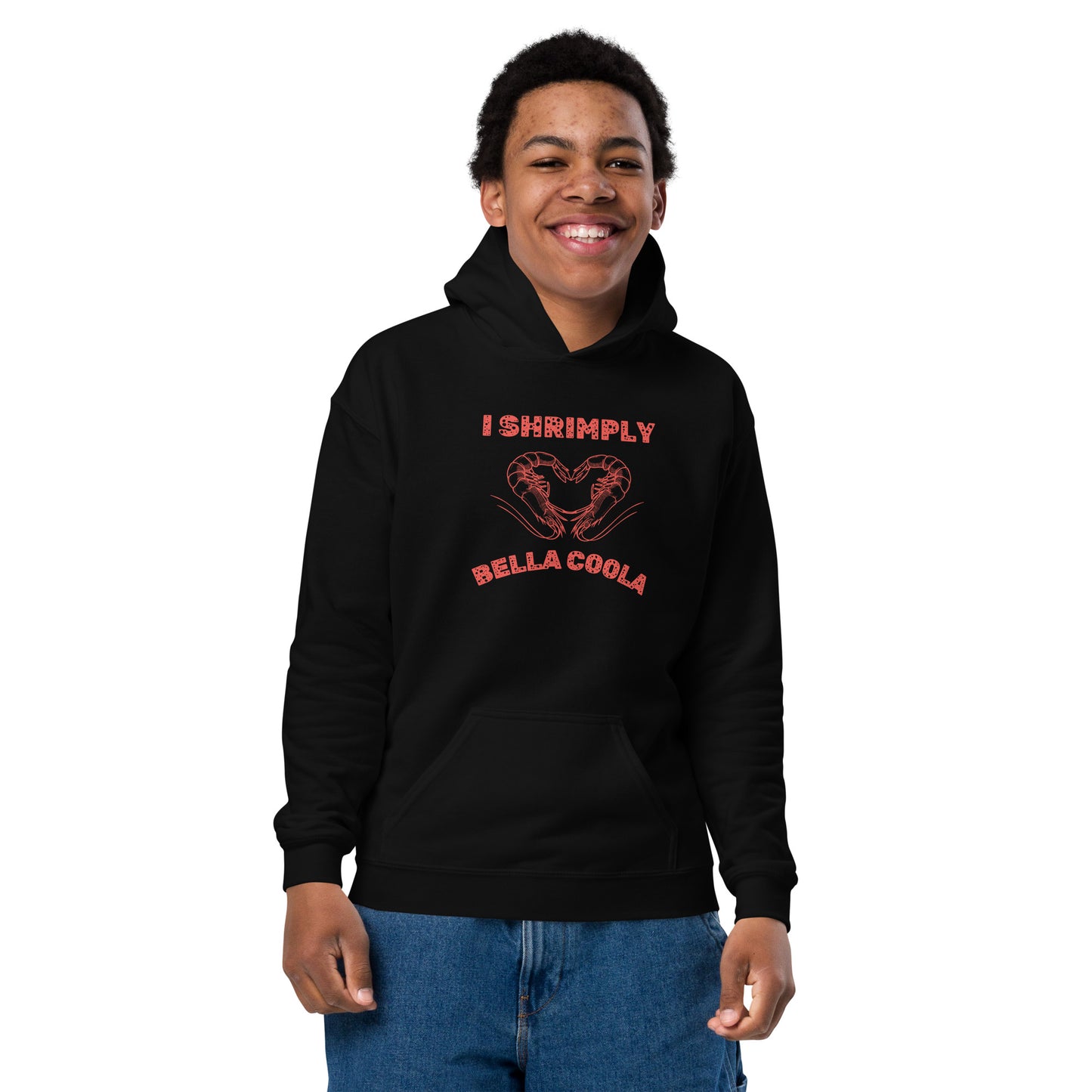 Shrimply Love Youth Hoodie