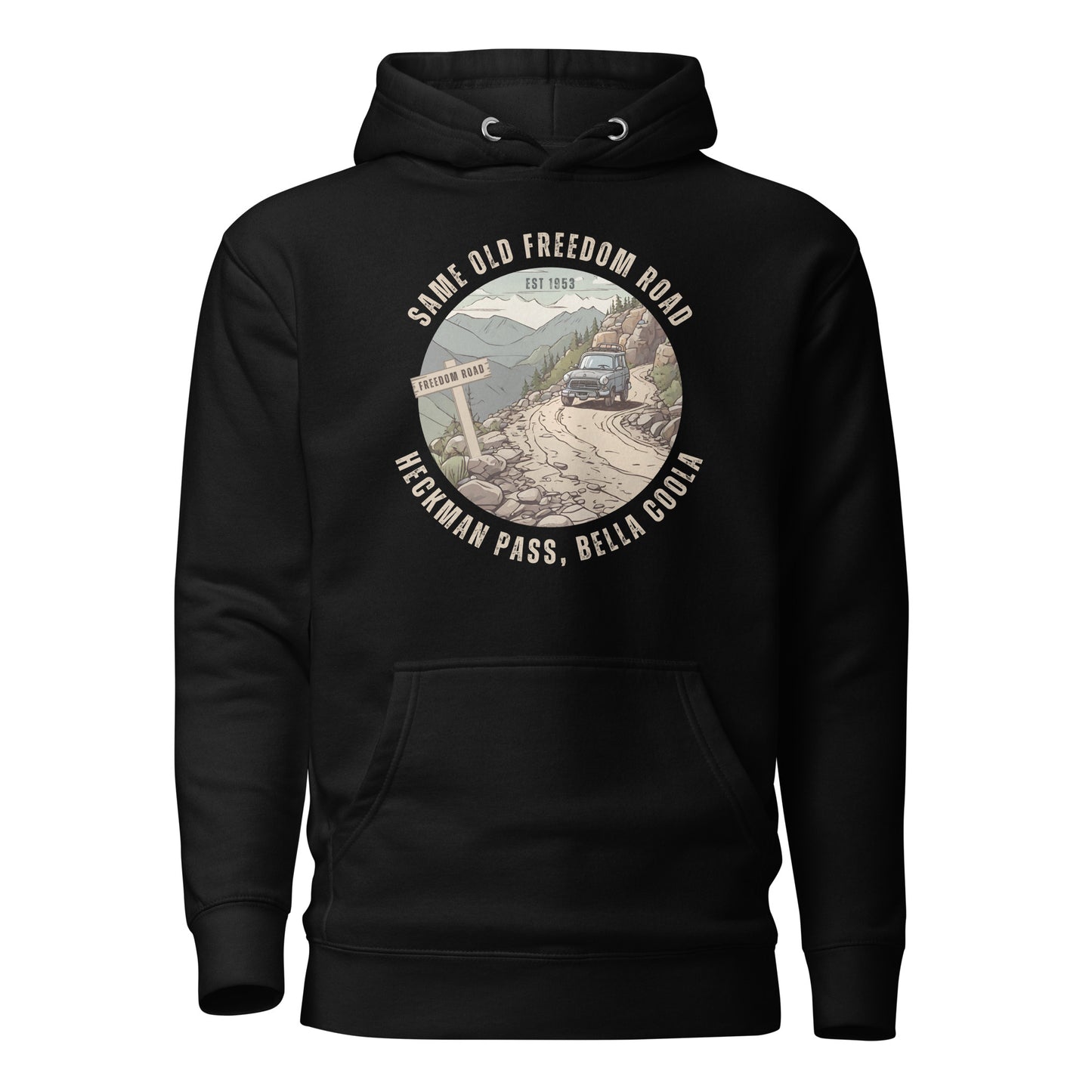 Freedom Road Unisex Hoodie - Dark