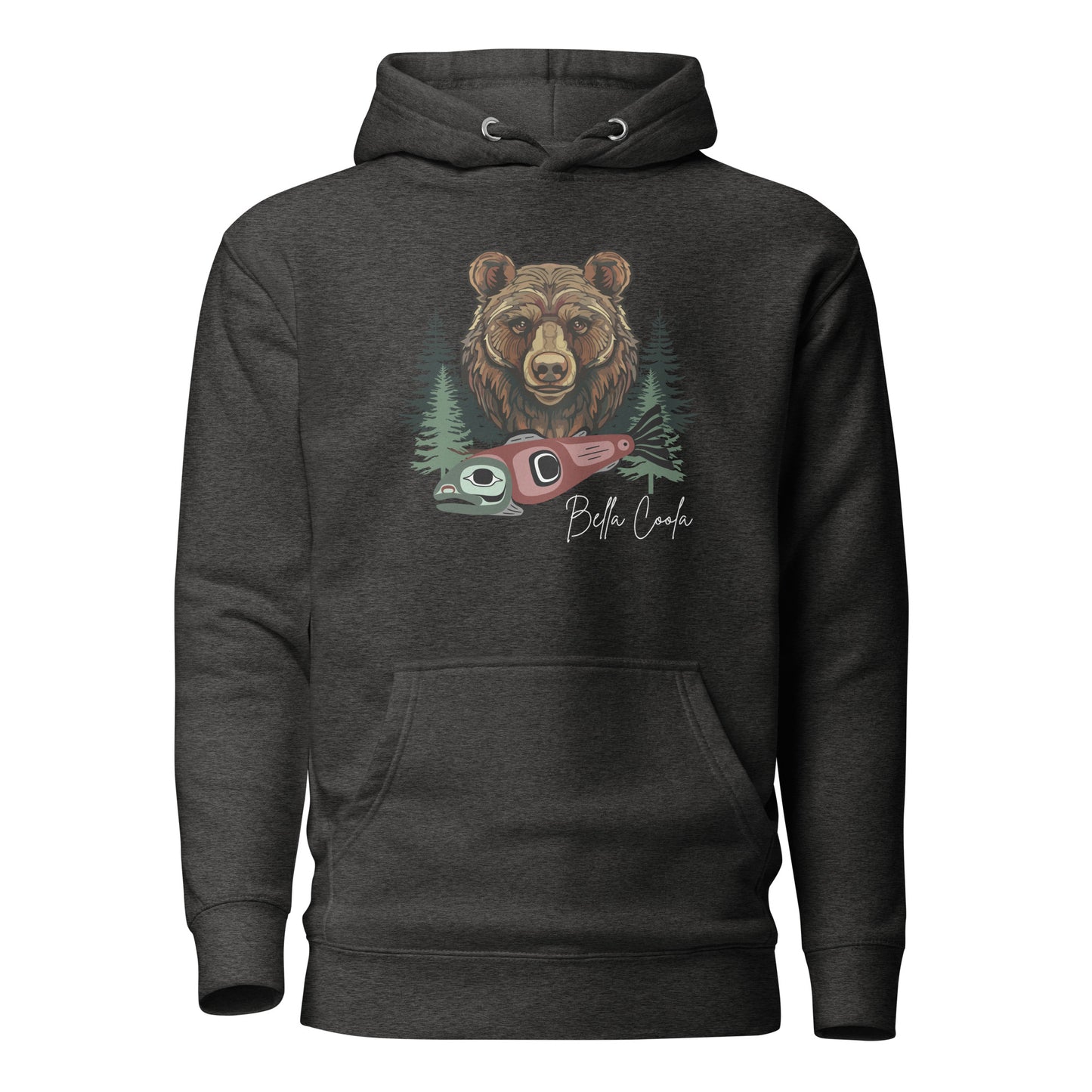 Grizzly & Salmon Unisex Hoodie