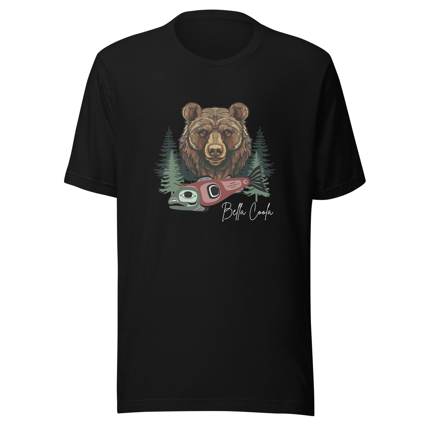 Grizzly & Salmon Tee